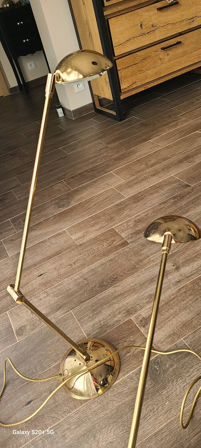 3 lampes de bureau vintage Zonca Voghera