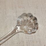 Large blown crystal jam spoon