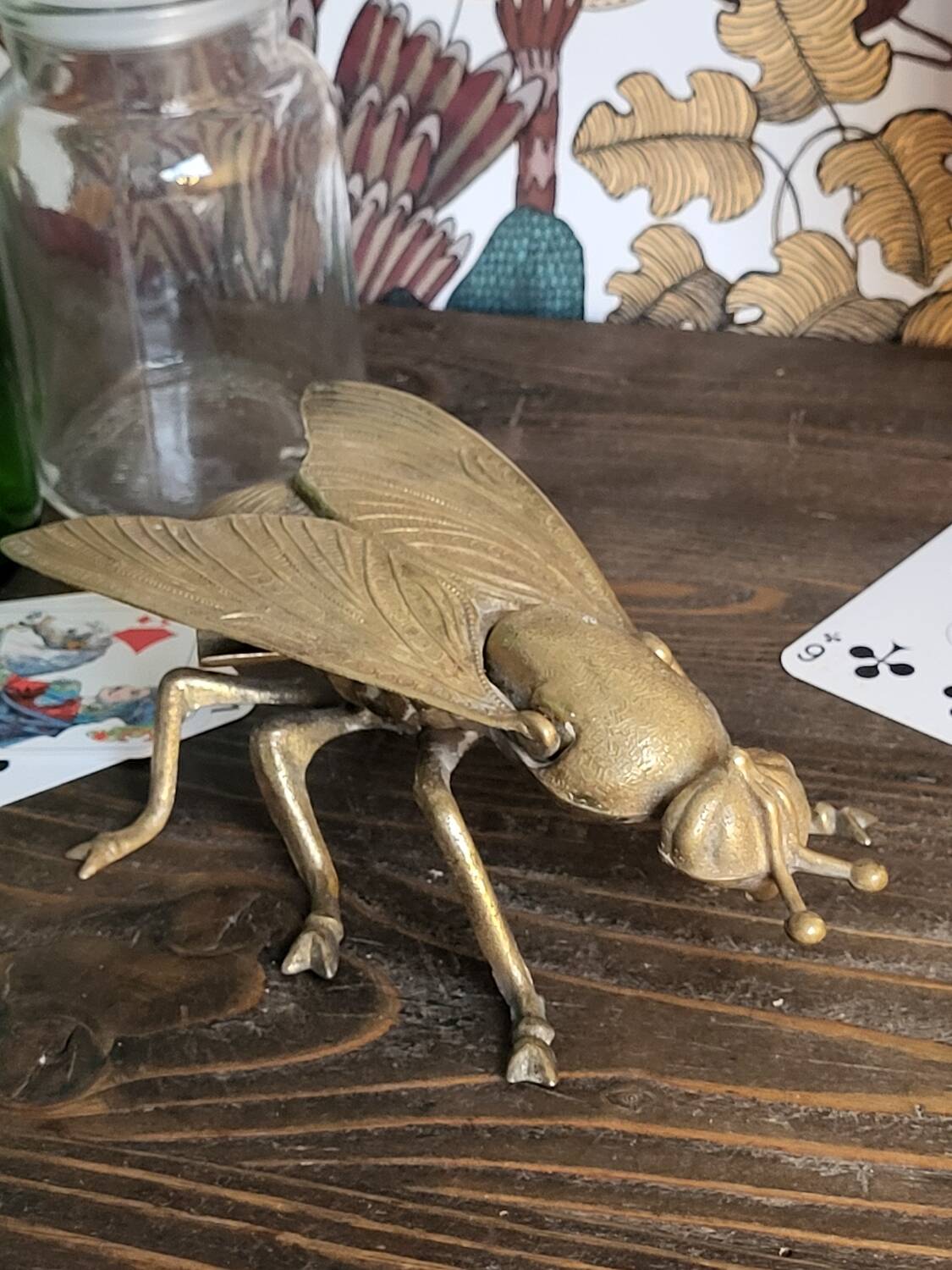 Vintage insect ashtray