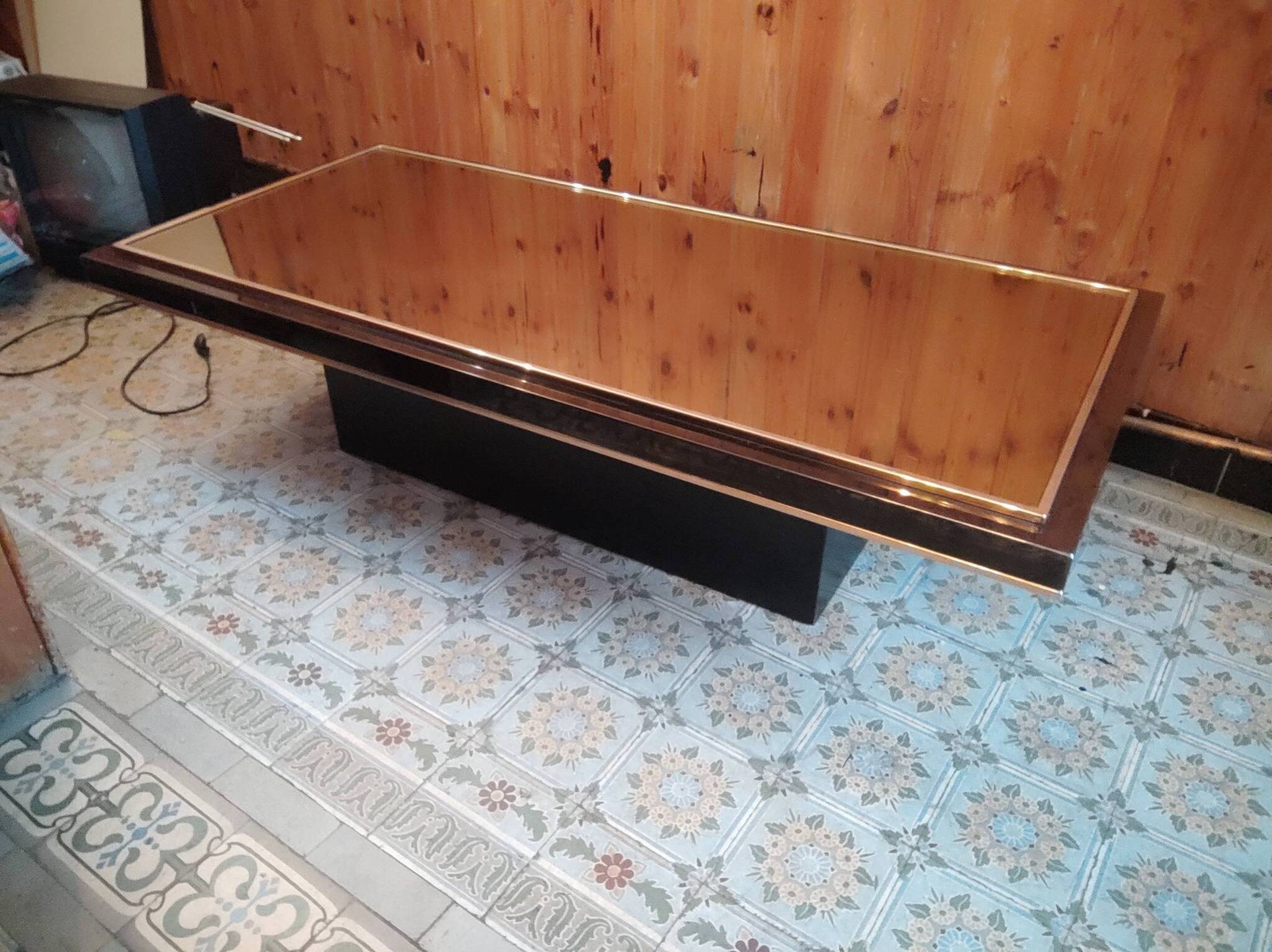 1970s vintage coffee table by Roger Vanheve