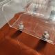 70s plexiglass coffee table