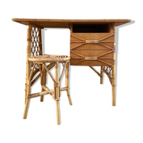 Bureau en rotin