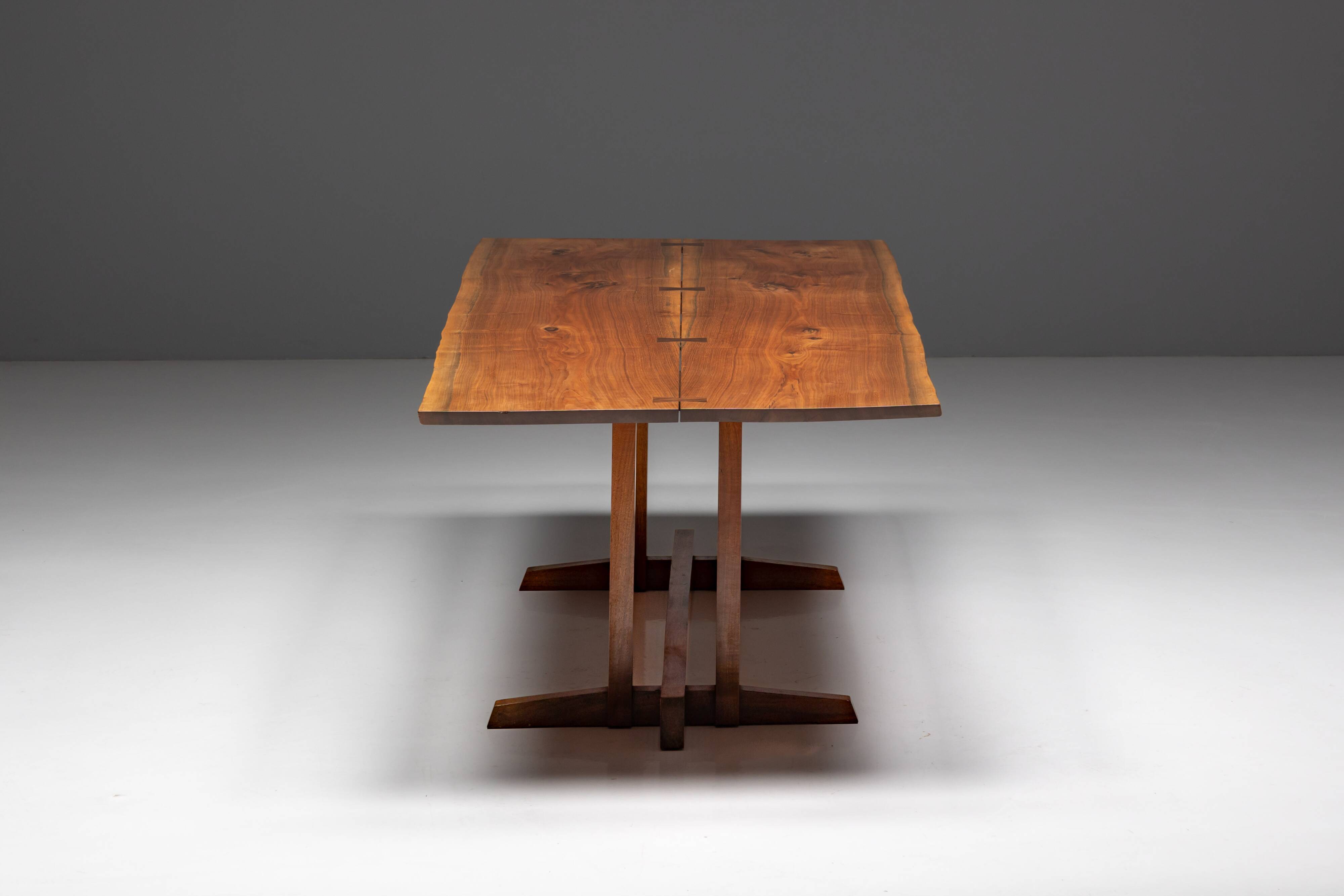 “Frenchman’s Cove II” dining table by Mira Nakashima, United States, 2004