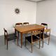 Lot of 6 chairs model 71 Scandinavian design Niels Otto Møller teak an60