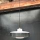 Vintage glass pendant light