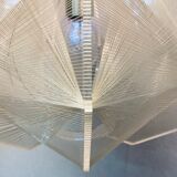 Space Age Sompex pendant lamp Perspex by Paul Secon