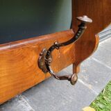 Walnut coat rack and hat rack