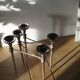Scandinavian chrome modular candle holder 1960