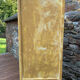 Parisian wardrobe in patinated wood