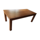 Solid wood table for 8 people.