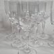 Ensemble de 12 verres à vin et à liqueur en cristal d'Arques, modèle Chambery
