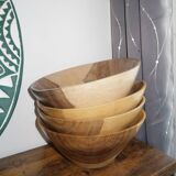 Large wooden bowl