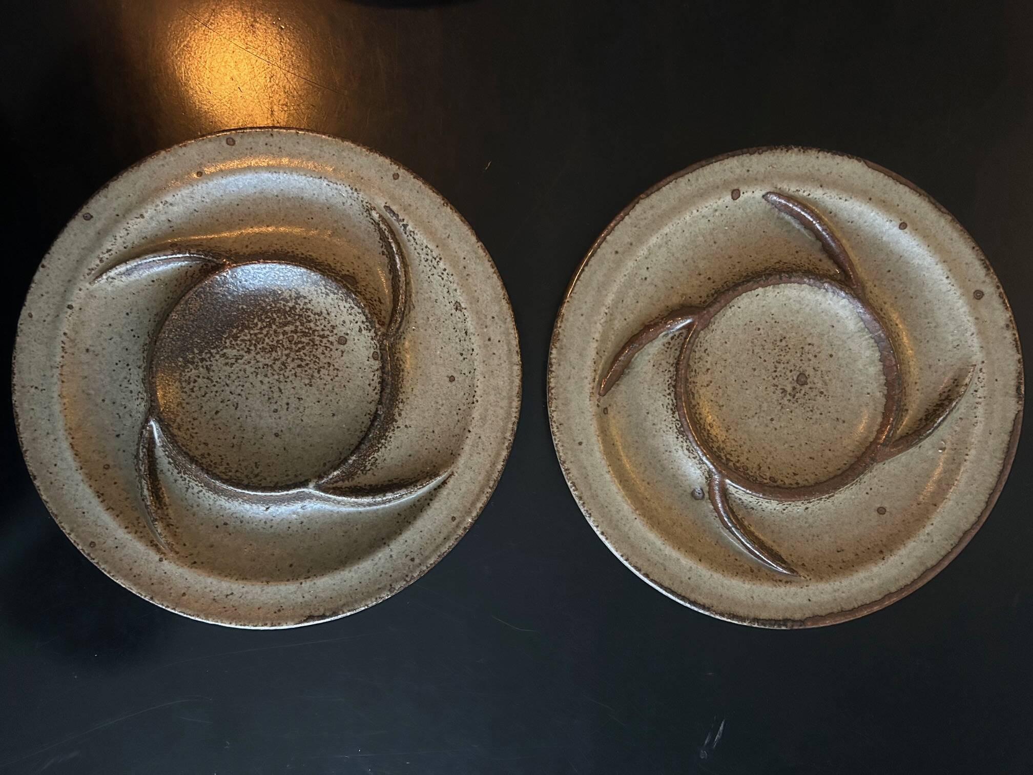 Jean Tessier stoneware tableware, Le Cep workshop