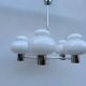 Lustre Space Age opaline chrome 1970s
