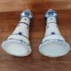 Paire de bougeoirs en forme de phare