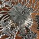 Silver-plated fruit bowl with foot
