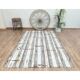 1970s Vintage Turkish Handmade Wool Cotton Beige Kilim Rug 174x265