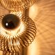 Brushed metal wall light Andrea Lazzari, 1970s
