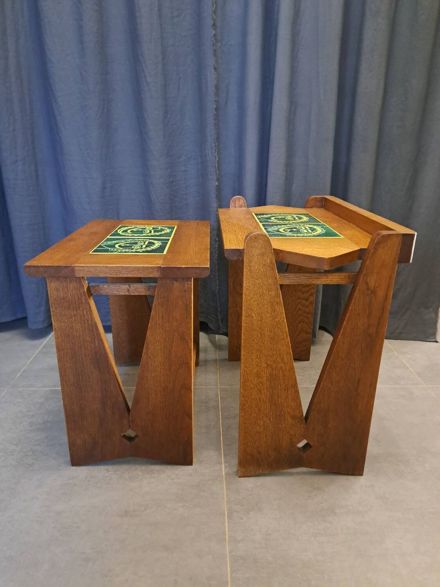 Tables gigognes Guillerme et Chambron