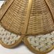 Rattan chandelier