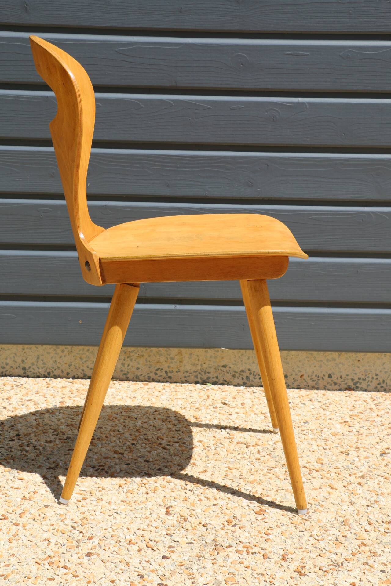 6 BAUMANN V2 chairs in light beech