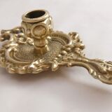 Brass candleholder