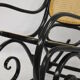 Year 1930 thonet rocking chair model n ° 10