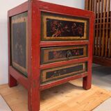 Small Tibetan drawer cabinet