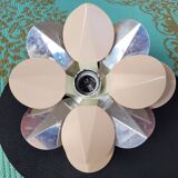Vintage flower wall light