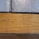 Jacques Blin coffee table in glazed ceramic, oak wood French Riviera 1960 Vintage