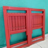 Pair of folding chairs, vintage Habitat
