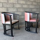 Pair of modernist armchairs
