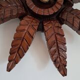 Old wooden wall light
