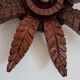 Old wooden wall light