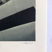 A. le foll, parc des princes, 1978. lithographie originale signée au crayon