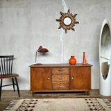 Vintage oak sideboard / TV cabinet