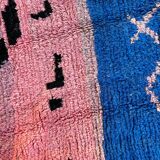 Modern Boujad Berber rug in wool