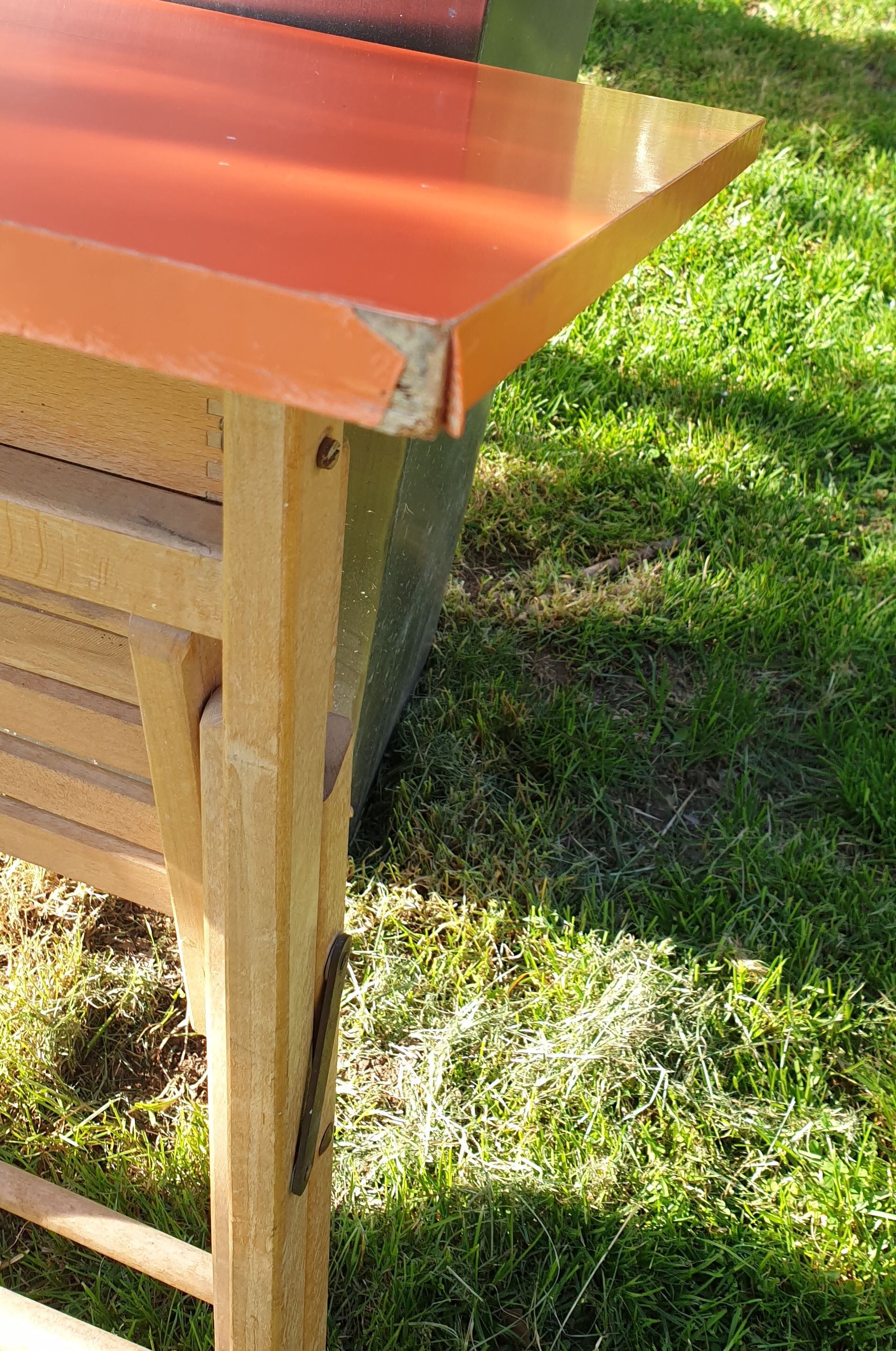 Folding children's desk 50s/60s