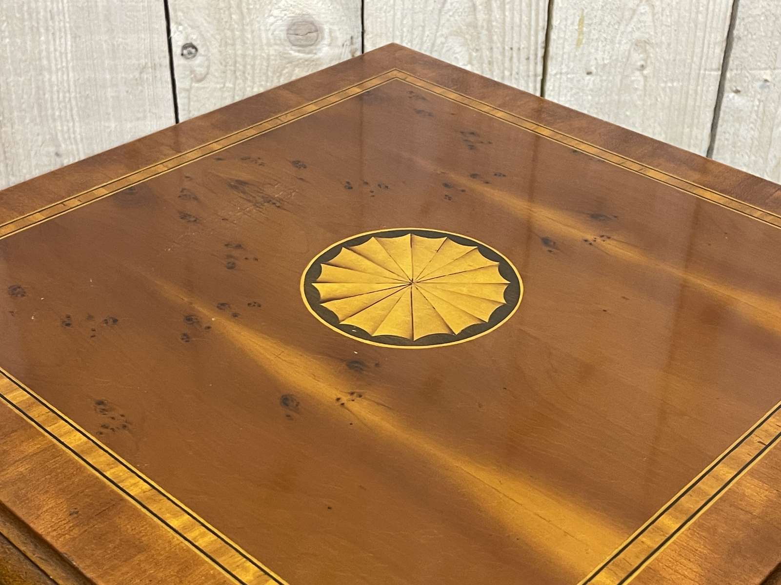 English yew revolving library from the 1950s