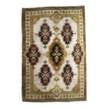Tapis vintage français Savonnerie 242cm x 349cm - 1C1014