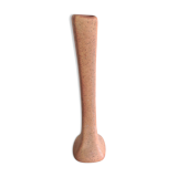 Vase soliflore in beige cermal from Vallauris / vintage 60s-70s