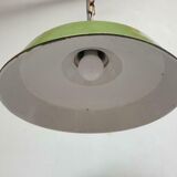 Old enamel lamp green