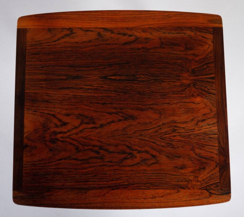 Nest Tables in Rosewood by Møbel Intarsia, Denmark, 1960s, Set of 3