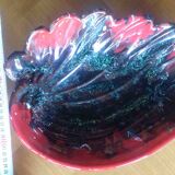 Plat Vallauris forme de feuille