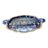 Grand plat Gien style renaissance
