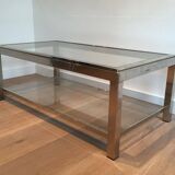 Chrome coffee table