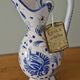 Vintage ceramic jug from Tuscany (Italy) Numbered 8536 with