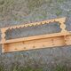 Antique carved wooden wall shelf