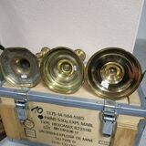 Gilded bronze candle holder