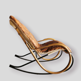 Vintage rocking chair design Paul Tuttle 70's